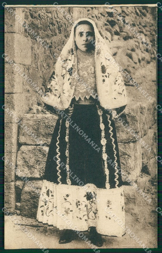 Sassari Osilo Costumi cartolina MT1879 – fronte