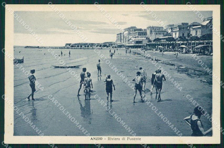 Roma Anzio Riviera di Ponente cartolina MT1900 – fronte