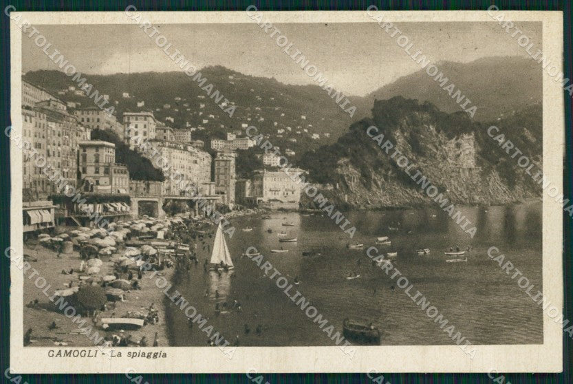 Genova Camogli cartolina MT1907 – fronte