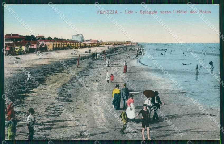Venezia Lido di cartolina MT1957 – fronte