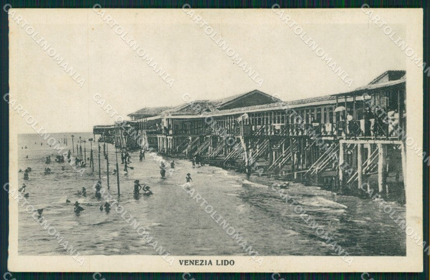 Venezia Lido di cartolina MT1963 – fronte