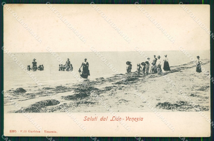 Venezia Lido di cartolina MT1966 – fronte