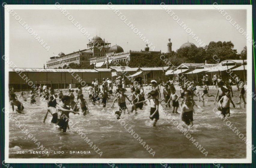 Venezia Lido di Foto cartolina MT1968 – fronte