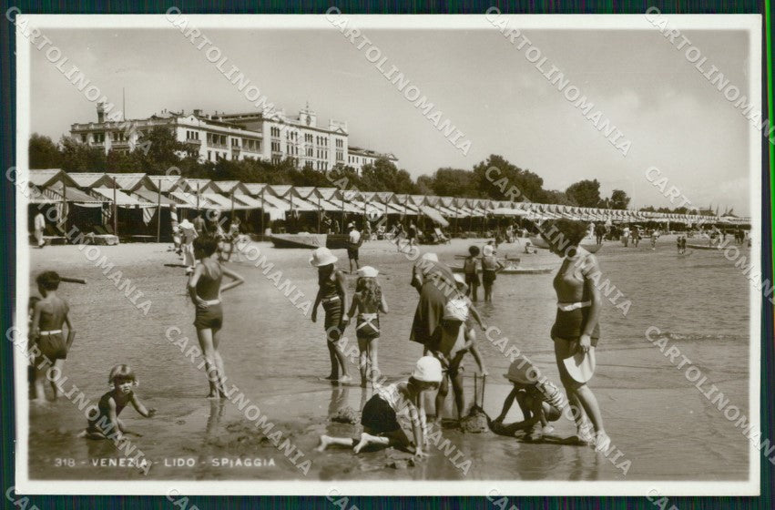 Venezia Lido di Foto cartolina MT1970 – fronte