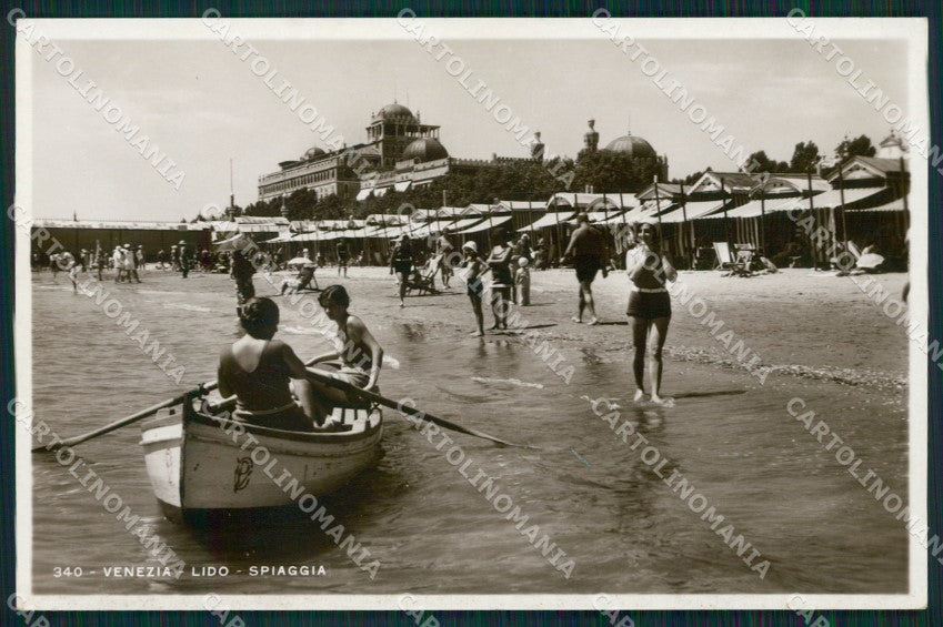 Venezia Lido di Barca Foto cartolina MT1974 – fronte