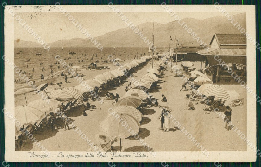 Lucca Viareggio cartolina MT1978 – fronte