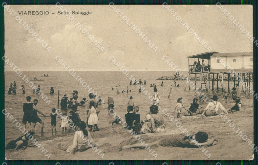 Lucca Viareggio cartolina MT1981 – fronte