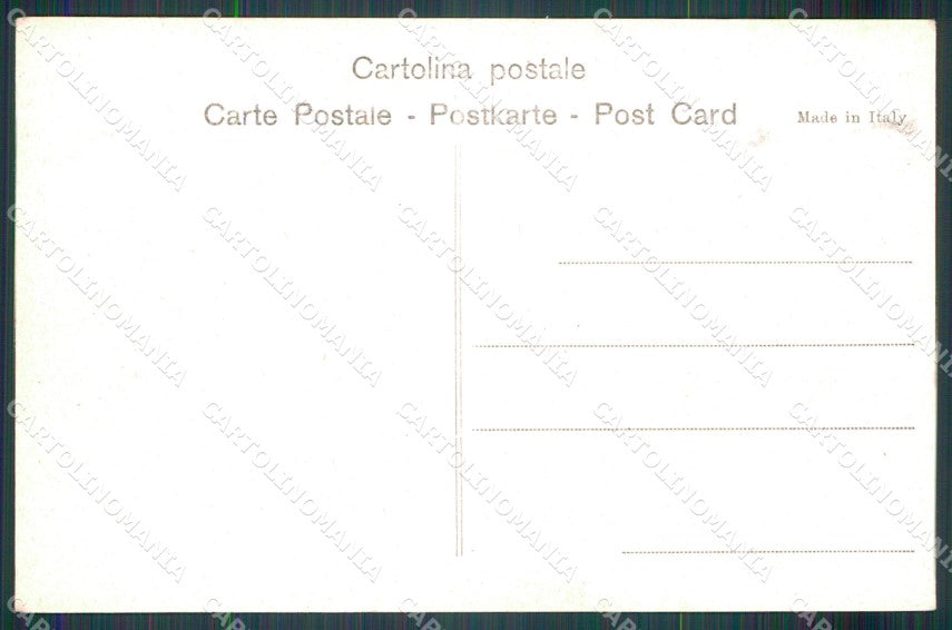 Lucca Viareggio Bagni Nettuno Alterocca 1908 cartolina MT1983 – retro