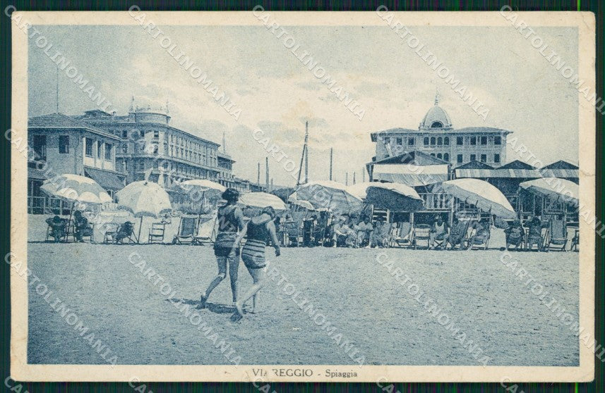 Lucca Viareggio STRAPPINI PIEGHINA cartolina MT1984 – fronte