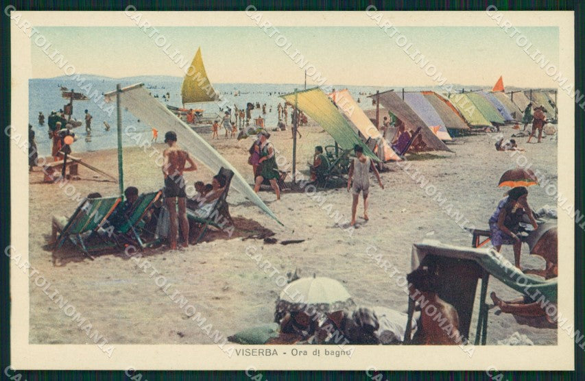Rimini Viserba cartolina MT1987 – fronte