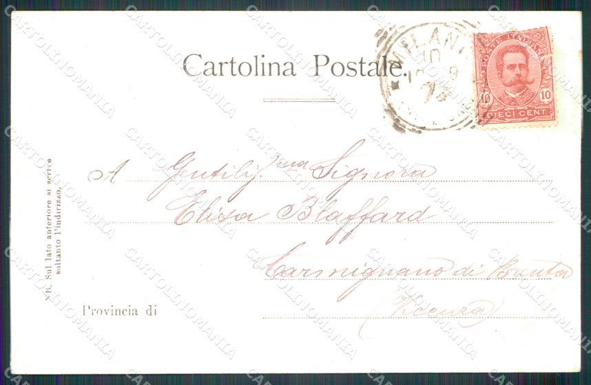 Milano città Costumi cartolina MT1994 – retro