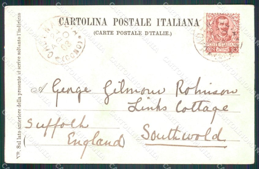 Como Cadenabbia Costumi cartolina MT1995 – retro