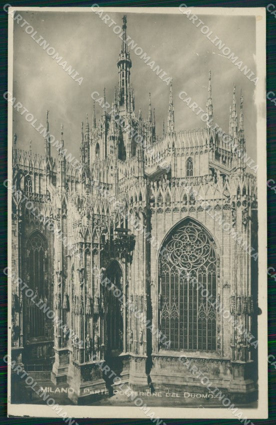Milano città Duomo Parte Posteriore Foto cartolina MT2035 – fronte
