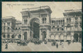 Milano città Piazza Duomo Galleria Tram Carrozze cartolina MT2041 – fronte