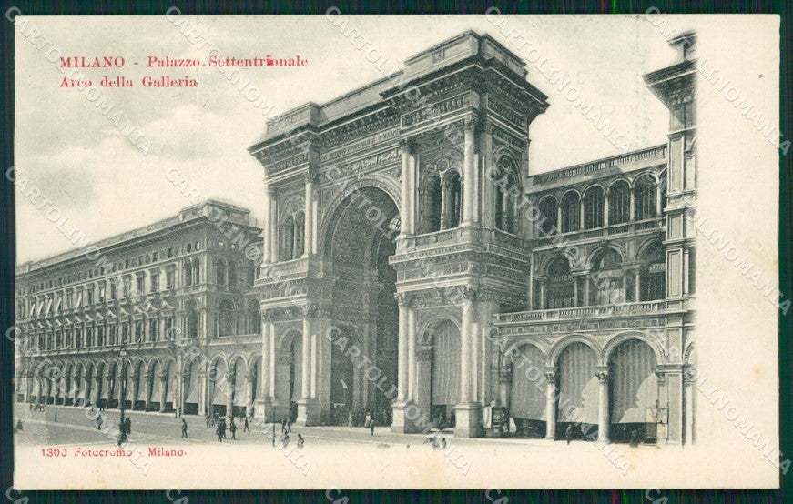Milano città Galleria Vittorio Emanuele cartolina MT2042 – fronte