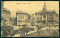 Milano città Piazza Ellittica ora Piazza Cordusio Tram cartolina MT2072 – fronte