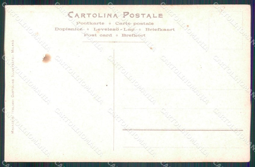 Milano città Chiesa delle Grazie cartolina MT2084 – retro