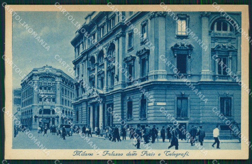 Milano città Poste cartolina MT2089 – fronte