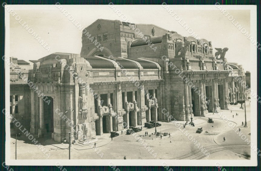 Milano città Stazione Centrale Foto cartolina MT2100 – fronte