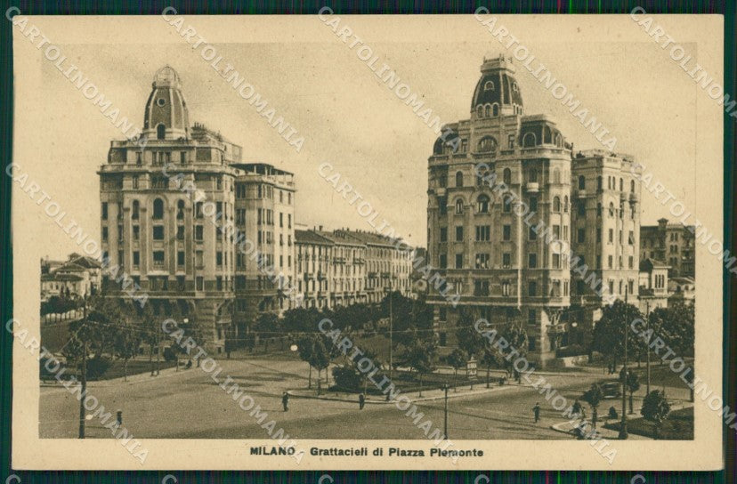 Milano città Piazza Piemonte cartolina MT2111 – fronte