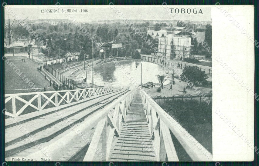 Milano città Esposizione 1906 Taboga cartolina MT2131 – fronte