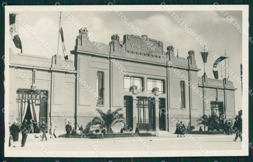 Milano città Fiera di Padiglione Vini d'Italia Foto cartolina MT2152 – fronte