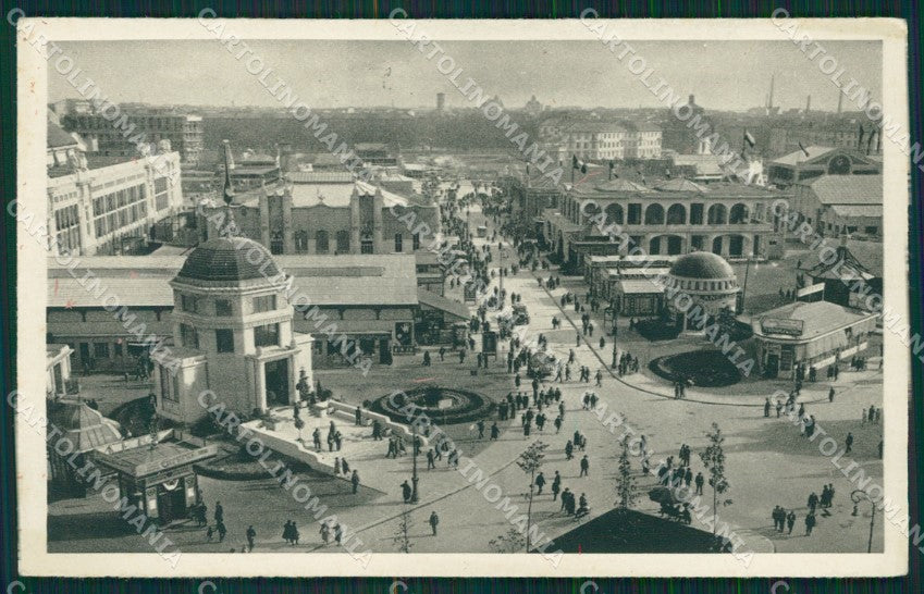 Milano città Esposizione Internazionale 1928 cartolina MT2159 – fronte