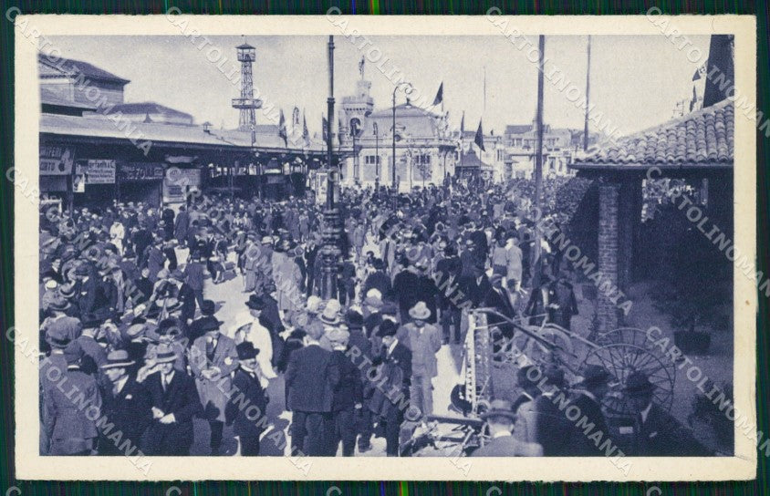 Milano città Fiera di 1928 Reparto Macchine Agricole cartolina MT2166 – fronte