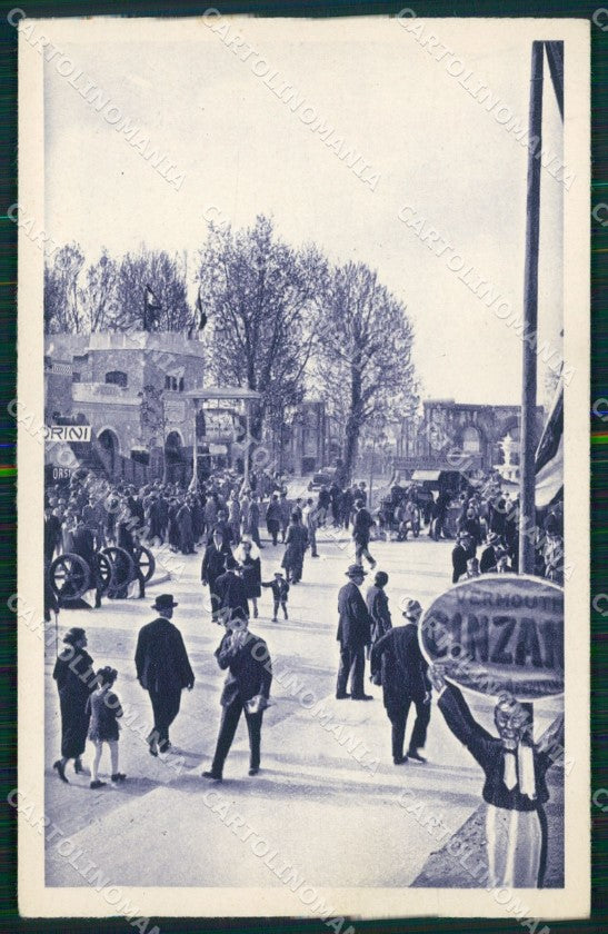 Milano città Fiera di 1928 Esposizione Equina cartolina MT2169 – fronte