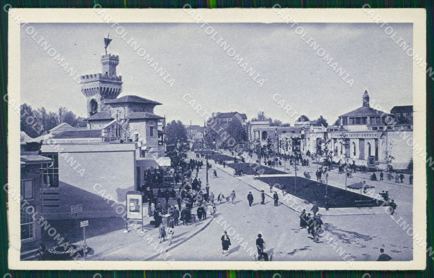 Milano città Fiera di 1928 Ingresso Via Domodossola cartolina MT2170 – fronte