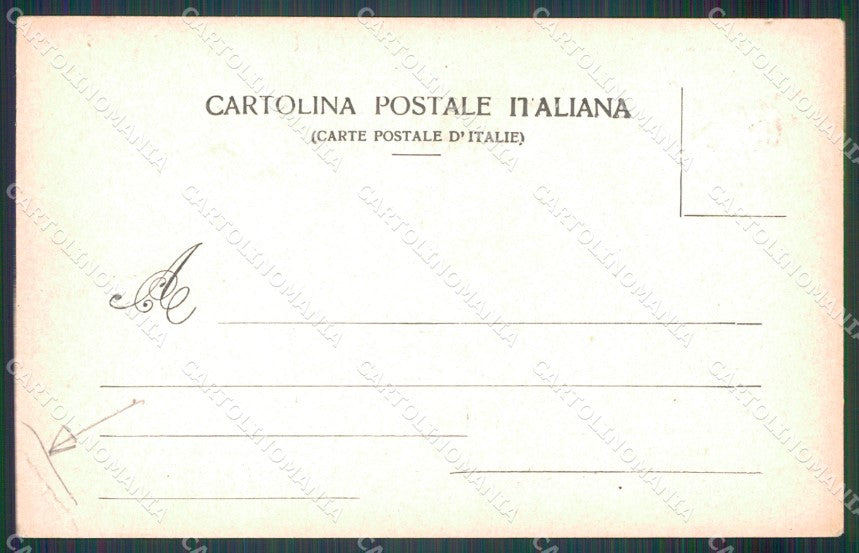 Milano città Concorso Internazionale di Turismo Aci Auto PIEGA cartolina MT2185 – retro