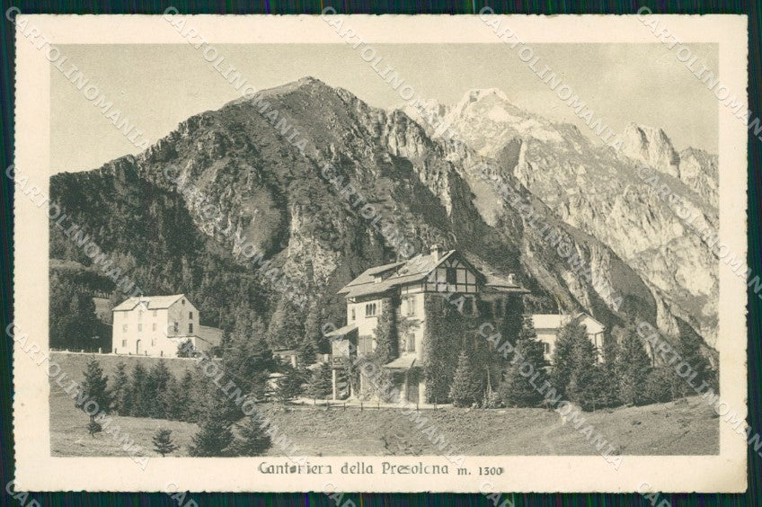 Bergamo Colere Cantoniera della Presolana cartolina MT2186 – fronte