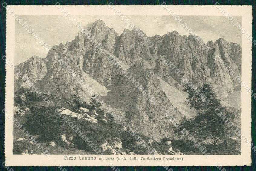 Bergamo Colere Cantoniera della Presolana Pizzo Camino cartolina MT2187 – fronte