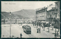 Como città Lago di Piazza Cavour Tram cartolina MT2203 – fronte
