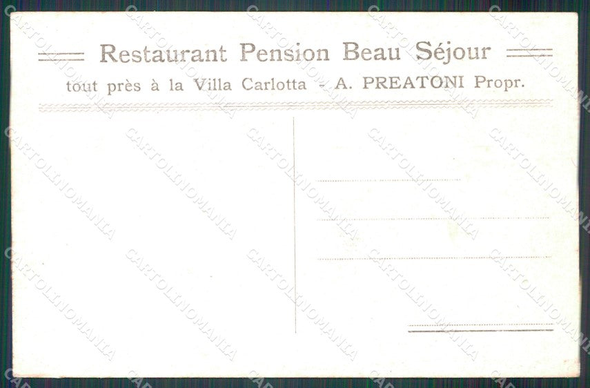 Como Tremezzo Villa Carlotta cartolina MT2210 – retro