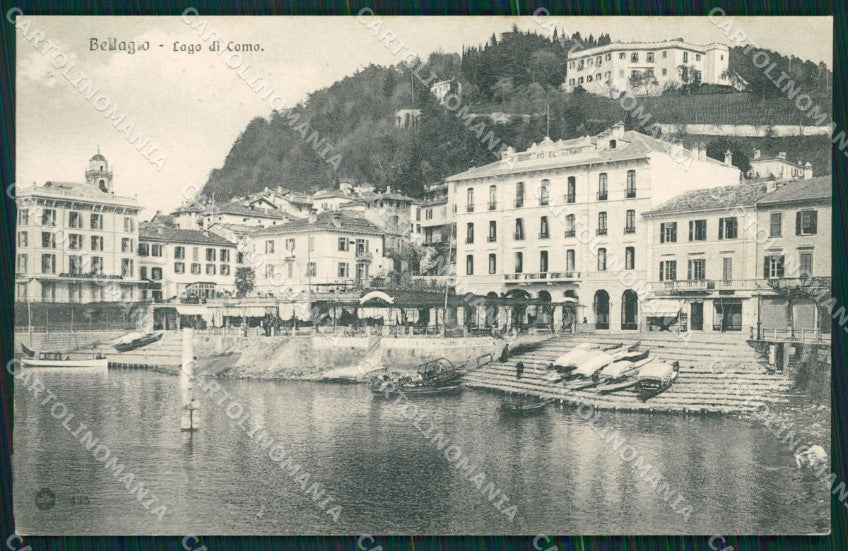 Como Bellagio Lago di Como cartolina MT2216 – fronte