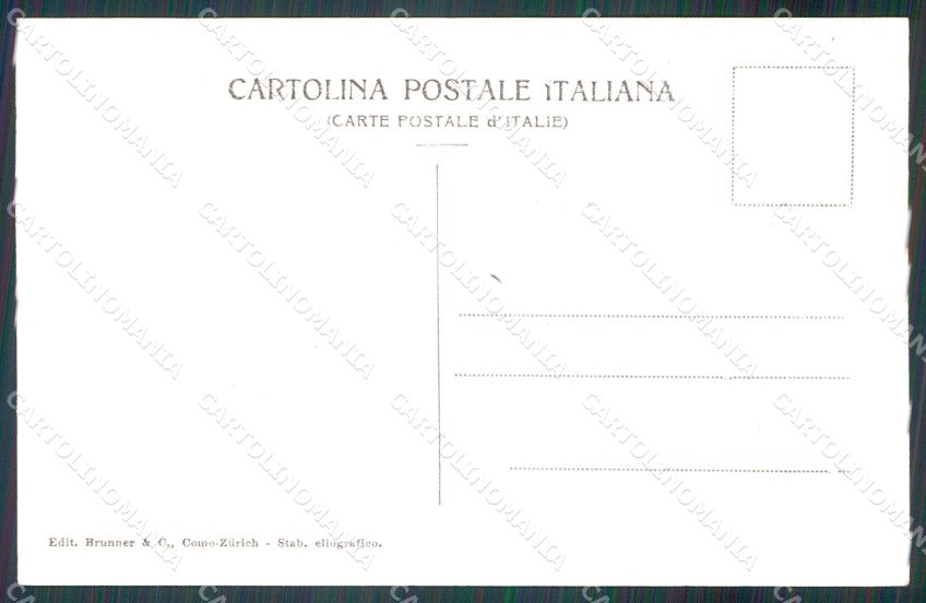 Como Bellagio Lago di Como cartolina MT2216 – retro