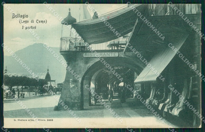 Como Bellagio Lago di Como SCOLLATA cartolina MT2217 – fronte