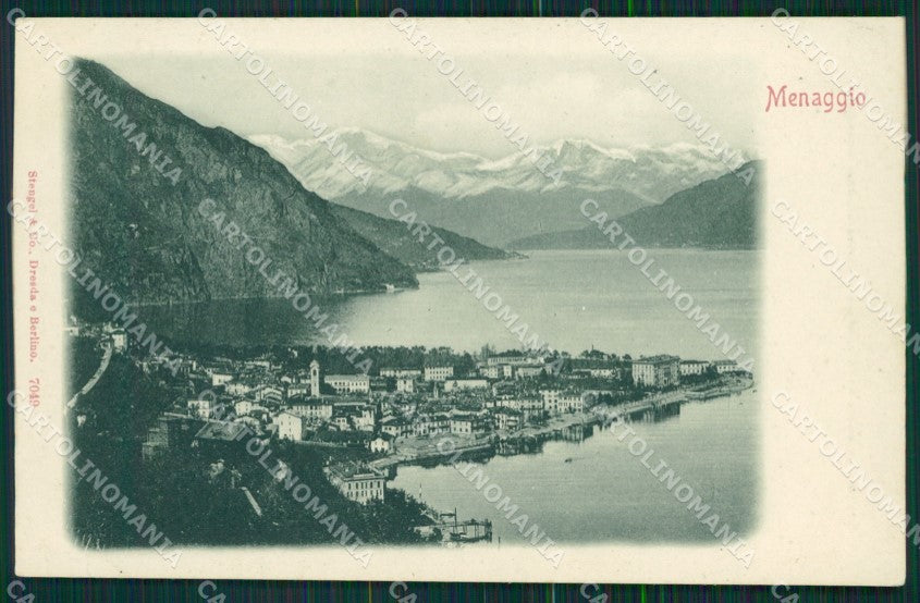 Como Menaggio Lago di Como cartolina MT2228 – fronte