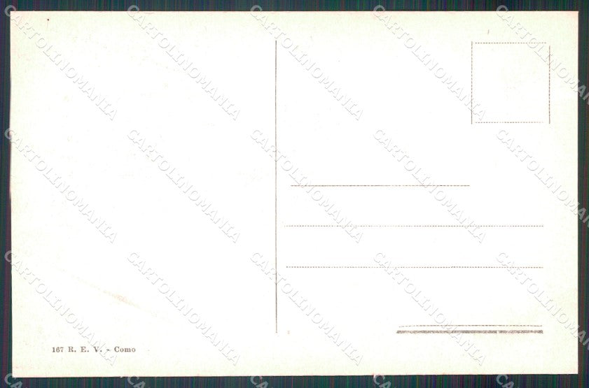 Como Torno Lago di Como Barche cartolina MT2234 – retro
