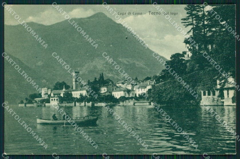 Como Torno Lago di Como Barca cartolina MT2235 – fronte