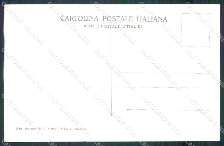 Como Tremezzo Lago di Como Barche cartolina MT2236 – retro