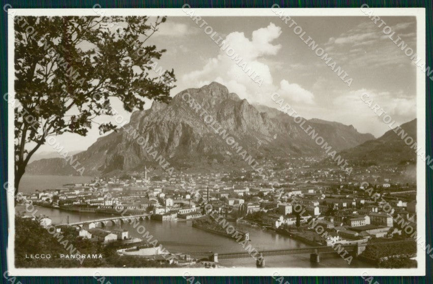 Lecco città Lago di Como Foto cartolina MT2249 – fronte