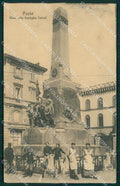 Pavia città Monumento Famiglia Cairoli PIEGHINA cartolina MT2262 – fronte