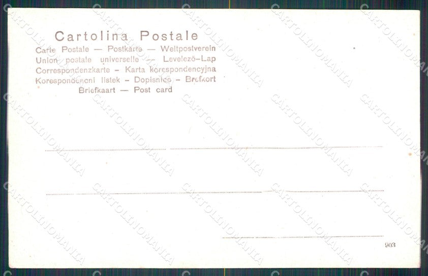 Pavia città Monumento Famiglia Cairoli cartolina MT2263 – retro