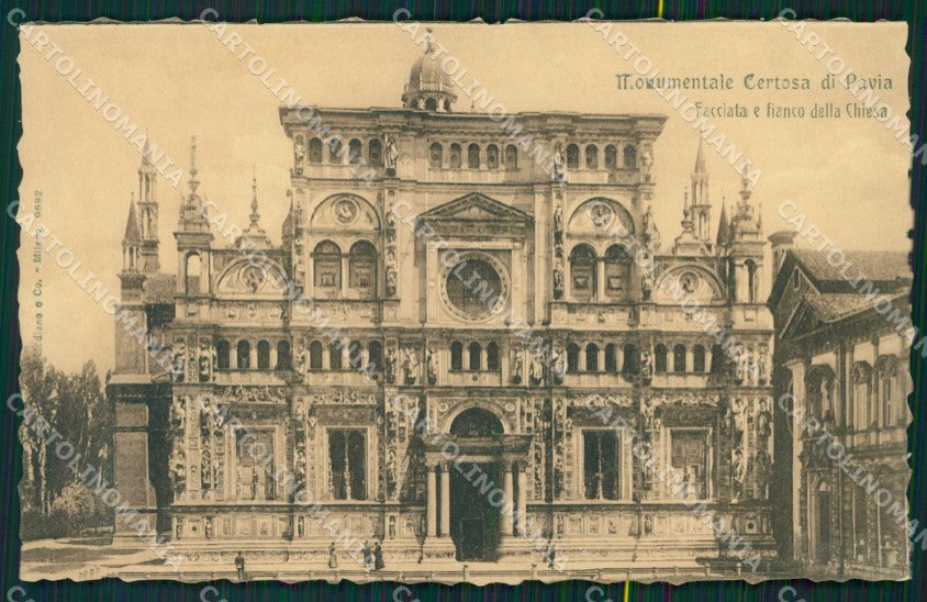 Pavia Certosa di cartolina MT2267 – fronte