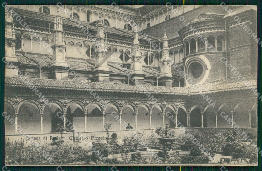 Pavia Certosa di Chiostro Piccolo cartolina MT2268 – fronte