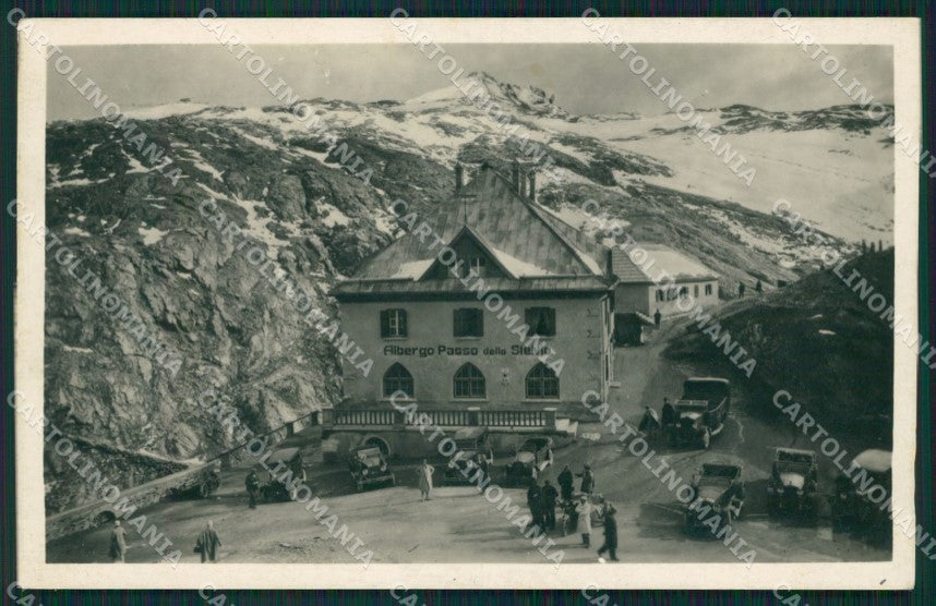 Sondrio Passo dello Stelvio Auto Foto cartolina MT2275 – fronte
