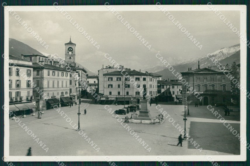 Sondrio città Garibaldi Foto cartolina MT2277 – fronte