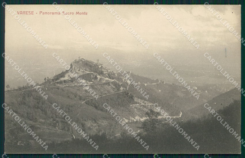 Varese Sacro Monte cartolina MT2285 – fronte